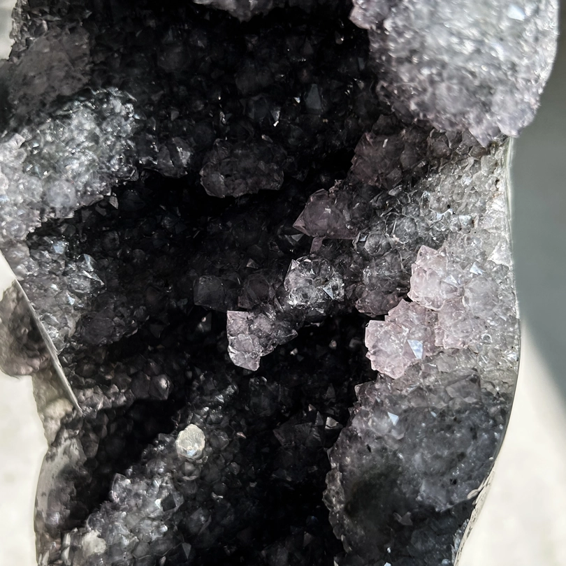 geode di Ametista Nera